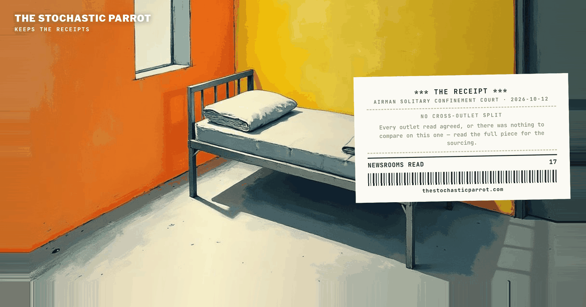 The record holds the cell, the rule, the charges and the dates — and not one line that says who decided the isolation should be total.