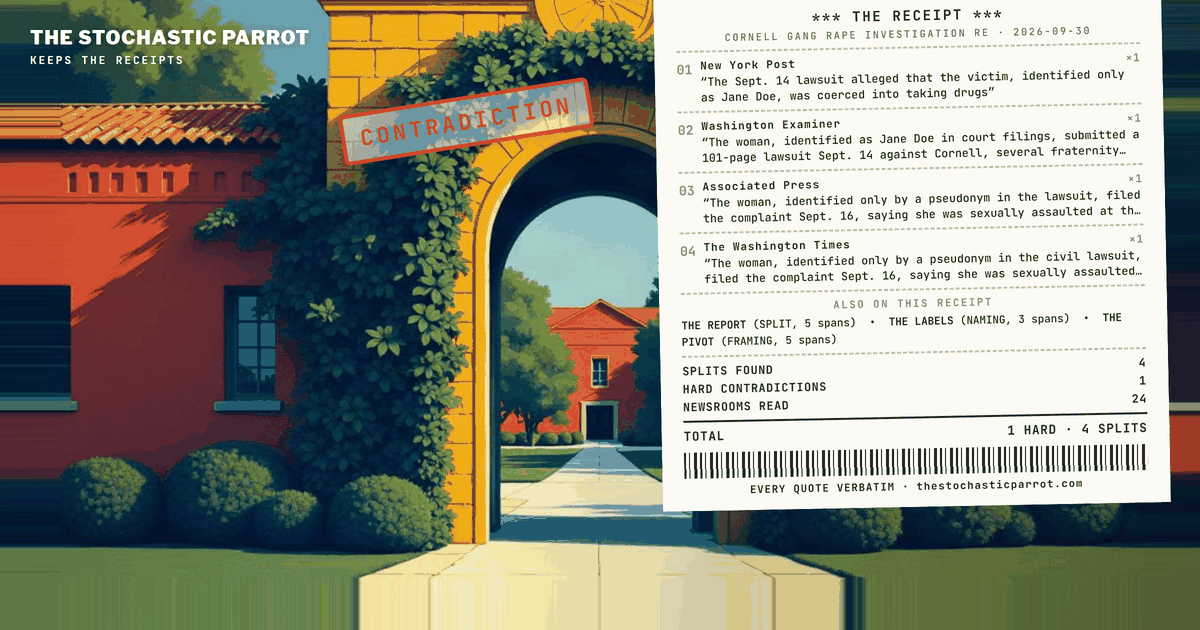 The Cornell Case Goes to a Grand Jury; the Coverage Goes to Two Different Calendars