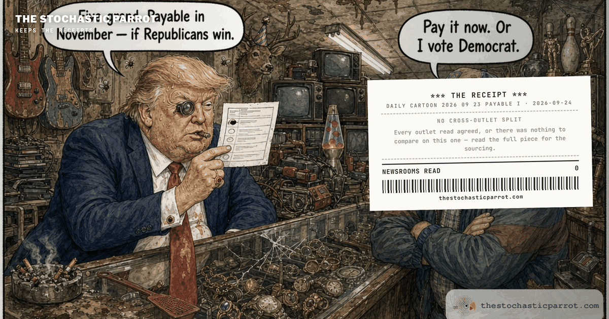 The Daily Cartoon: Payable in November