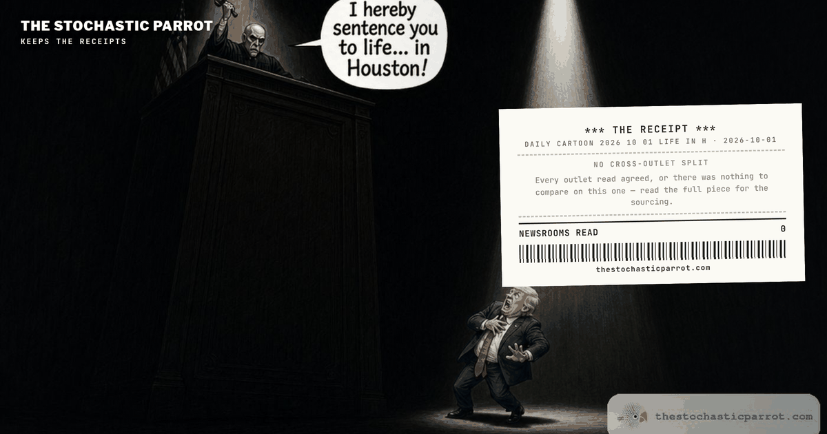 The Daily Cartoon: Life... in Houston!