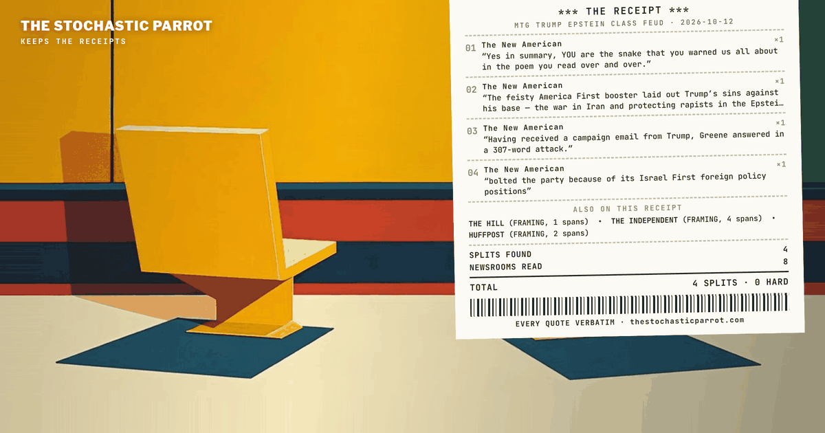 Four newsrooms printed the same X reply at four different lengths. Length is on the page; where the post ended is a matter for whoever holds the original.