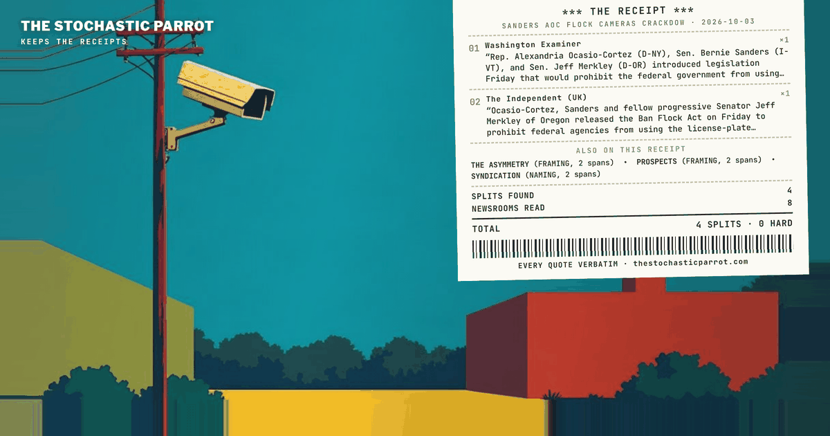 A Bill to Pull License-Plate Readers Out of Federal Hands Became a Story on One Side of the Spectrum