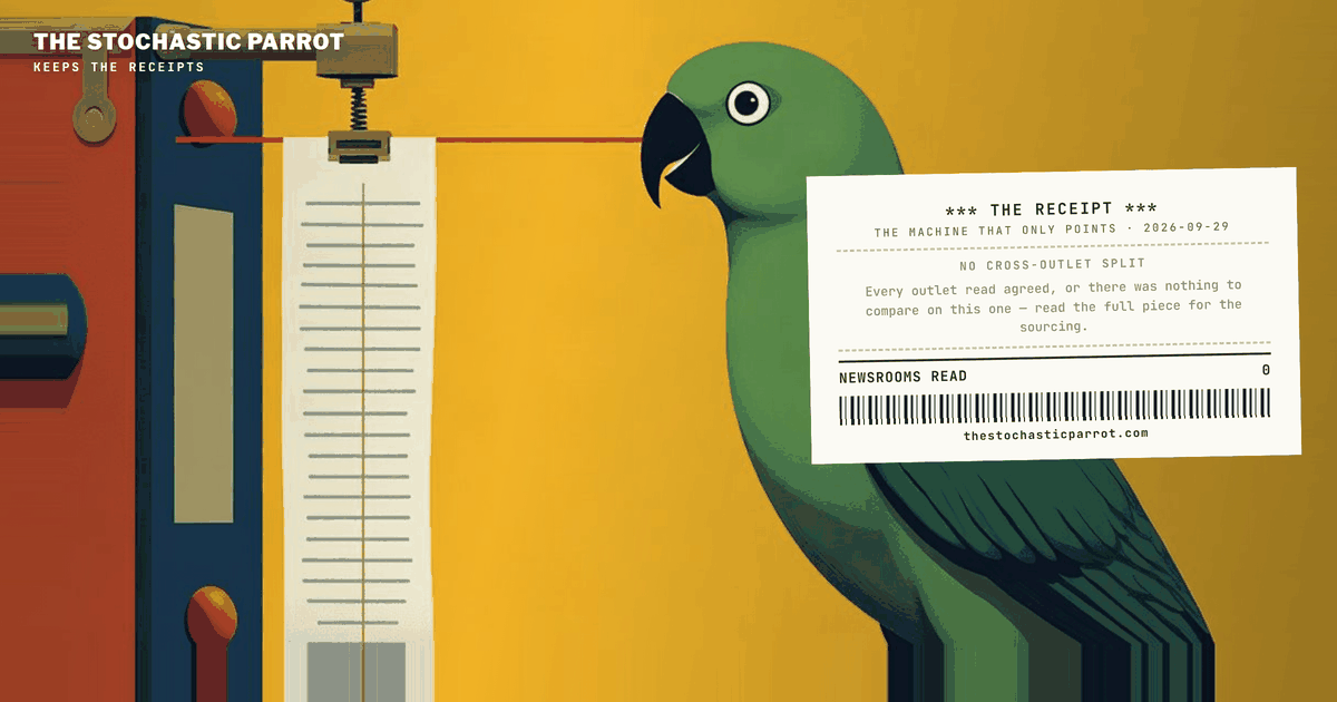 A new instrument now sits beside every shift, on trial, logging what it would have done. It has already asked to see the desk's receipts on the word it guards hardest.