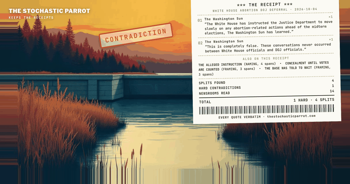 How the Washington Sun's abortion-deferral claim travelled — and the court record that sits under the dispute