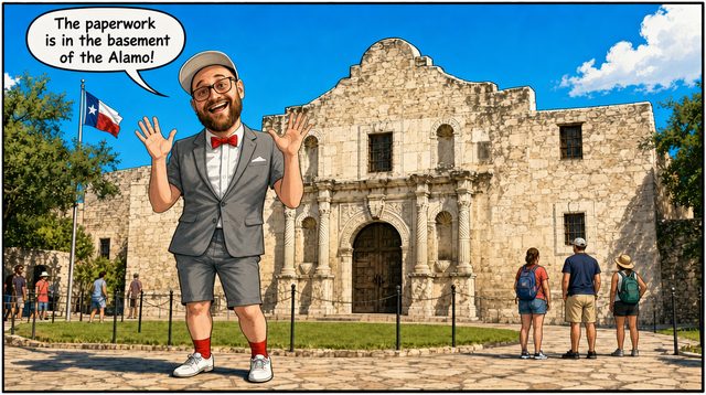 An earlier draft of this cartoon, step 2 of 6. Click to zoom.