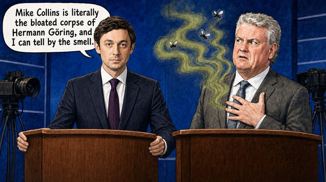 An earlier draft of this cartoon, step 3 of 3. Click to zoom.