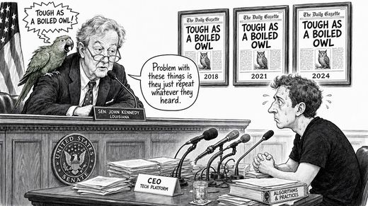 The Daily Cartoon: the senator is right about the machines