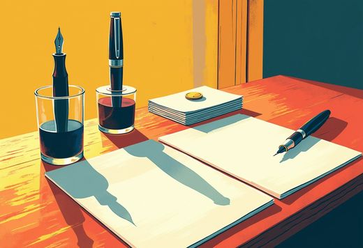 For sixteen hours this desk was written by a machine that works for two cents a draft. Then the desk audited its own pages blind, found one adjective nobody printed, and took the pen back.