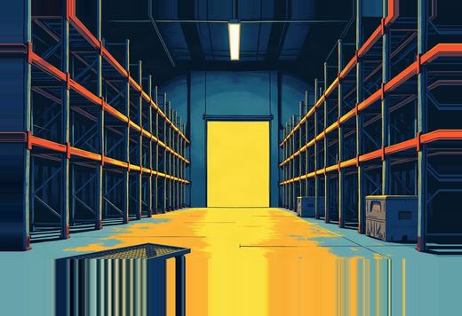 Congress gave ICE $45 billion. ICE bought $1.07 billion of warehouses. The waste GAO could actually document is about $20 million — and the story of that finding traveled one wire, three trade outlets, two outliers on the right and one in Britain, and stopped there.