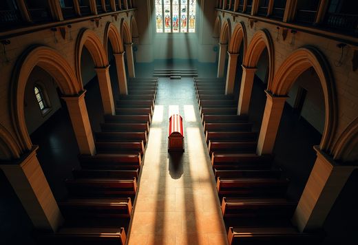 A senator was eulogized at the National Cathedral today, and ten newsrooms buried ten different men