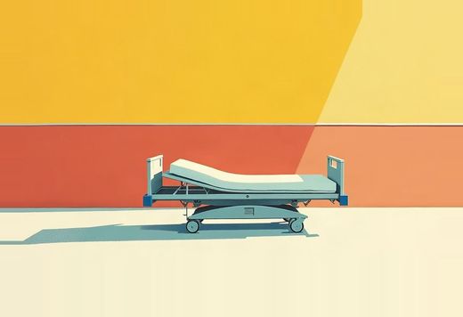 Every outlet in the corpus prints the same event — two doses, a heartbeat, an ambulance — and then splits, quietly, over which of two accounts owns the night and whether the story is a procedure or a 1995 murder.