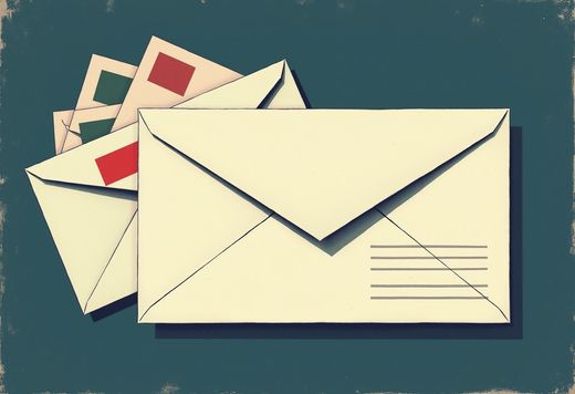A voter-registration letter arrived for a man who died in 2006 — and across five documents describing that letter and its siblings, the question of whose letter it is gets four different answers