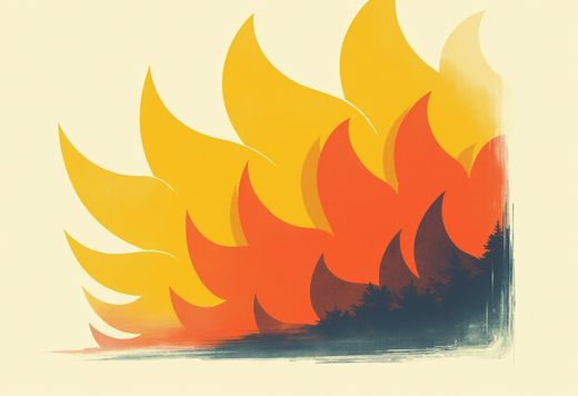 Washington's Old Trails Fire forced a city of 230,000 to flee — and the coverage could not hold one size, one name, or one cause, while one cable network gave the whole thing 49.7 minutes and another gave it zero