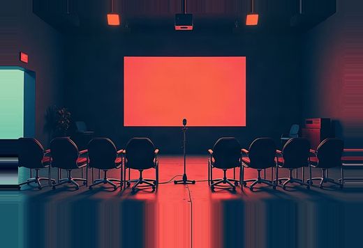 A coverage brief: one launch, one replayed speech, two vocabularies that never met, a viewership counter that only knew one direction, and two counting systems that both arrive at five
