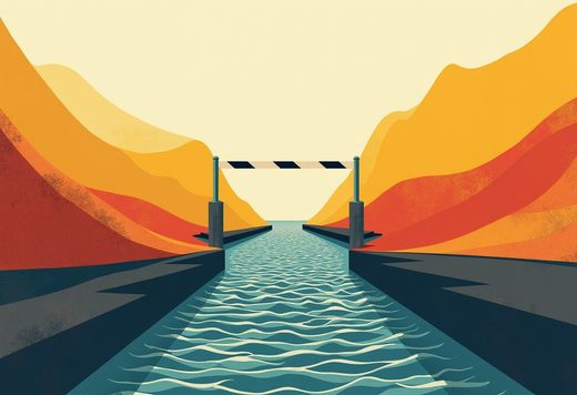 For about a day, crossing the Strait of Hormuz cost 20% — then the US dropped the fee it had just declared, and by Wednesday the blockade it was attached to had hardened into a fourth night of strikes and an Iranian threat to end all Mideast energy exports "for everyone or for no one"