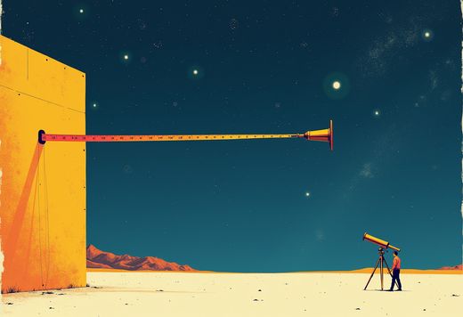 The universe’s speedometer gives two readings. Neither will budge.